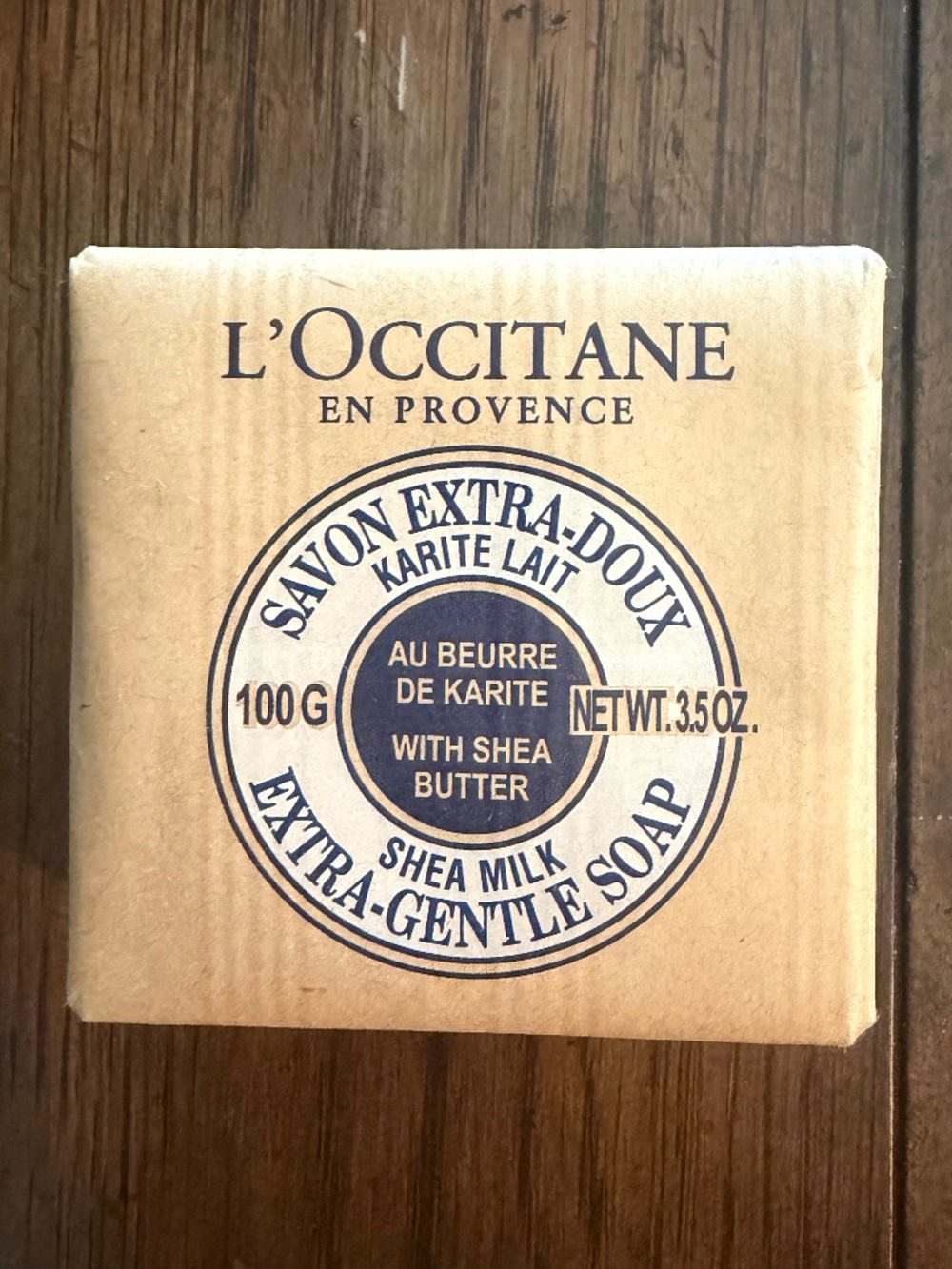 L'Occitane Shea Milk Extra-Gentle Soap 3.5 oz / 100g